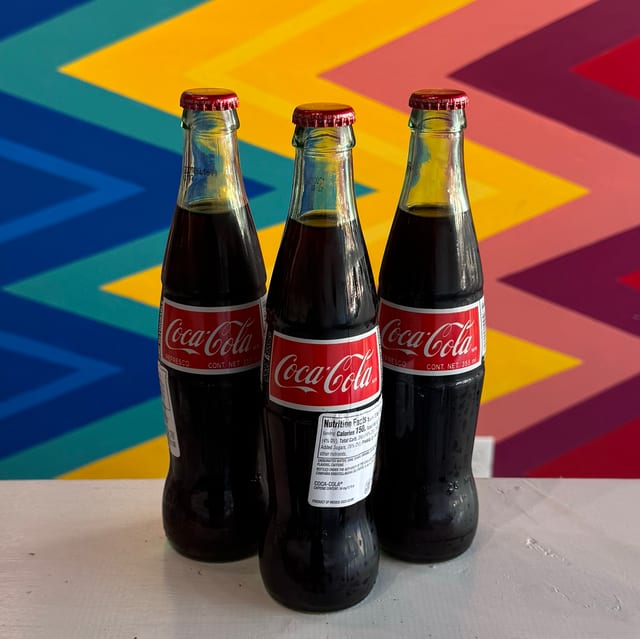 Glass Bottle Coke.
