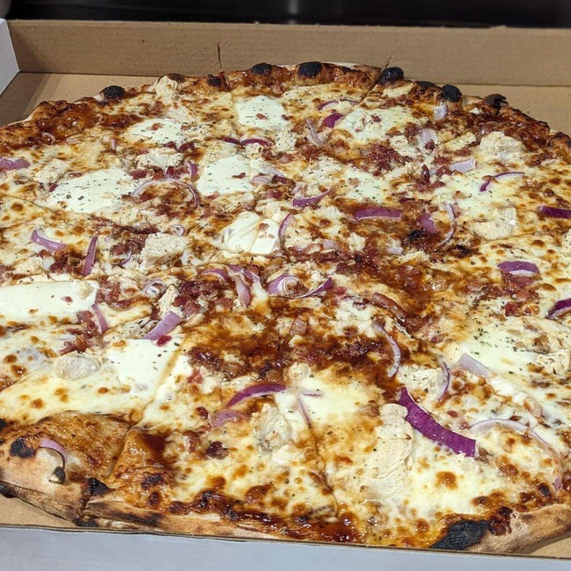Barbecue Chicken Pizza.