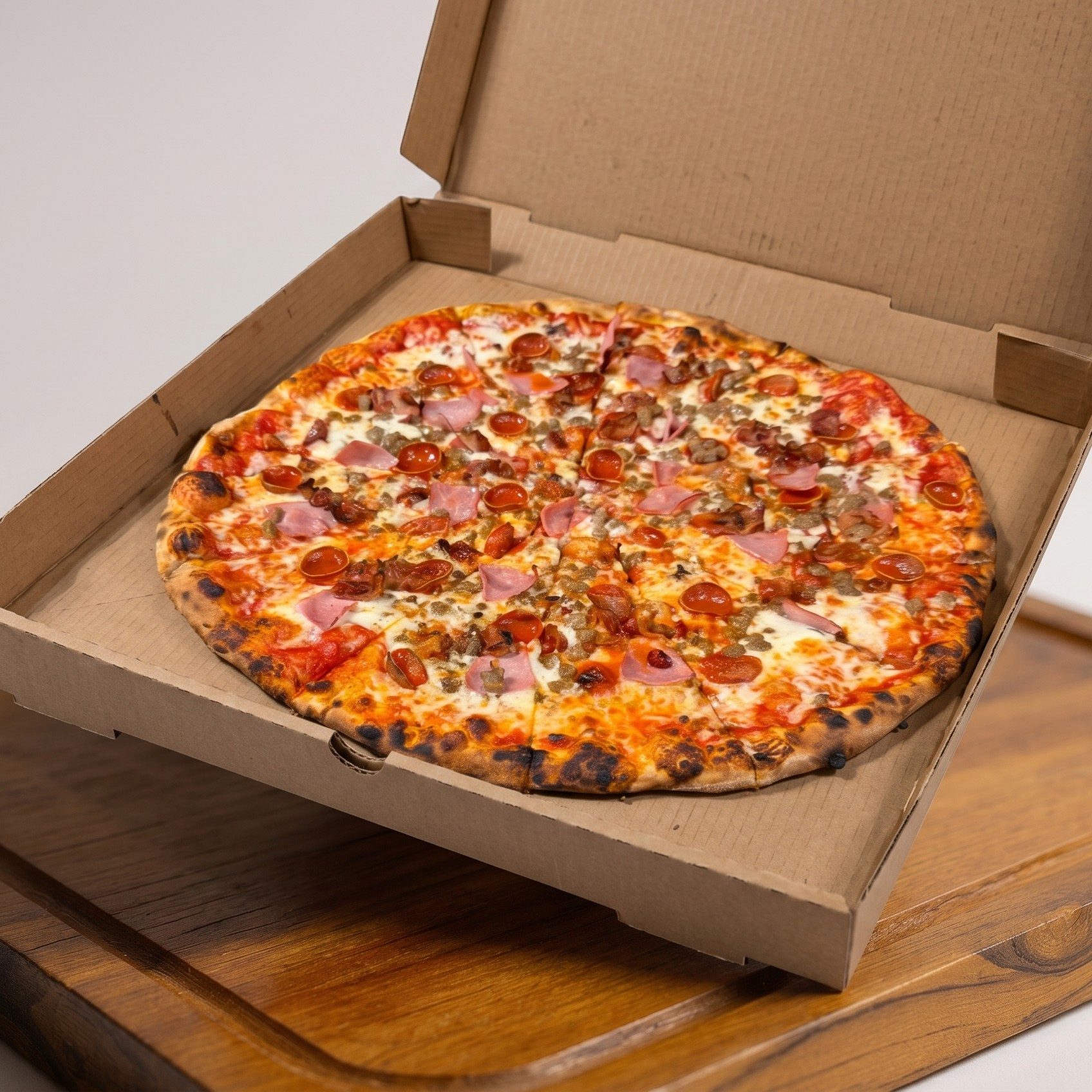 Meat Lovers Pizza.