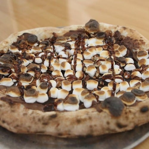 S'mores Pizza.